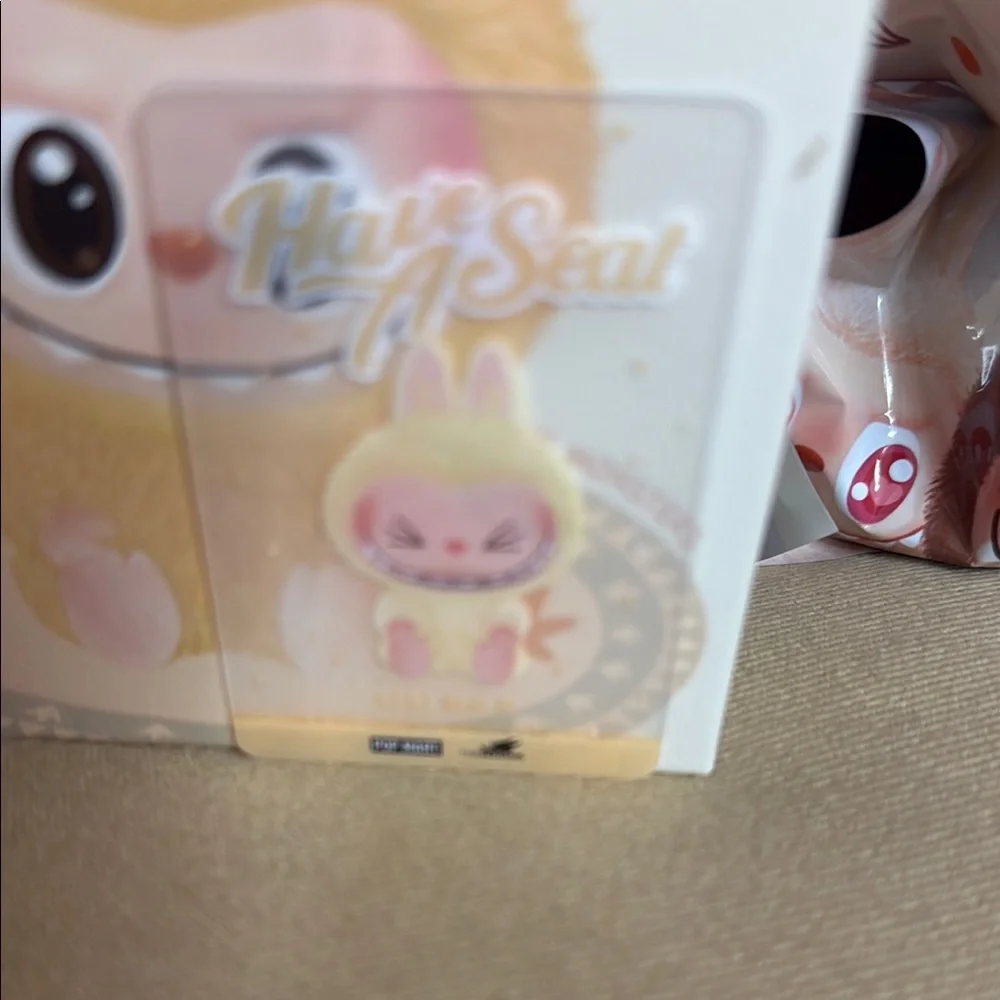 Labubu 'Have A Seat' Collectible with Card - Picture 3 of 12